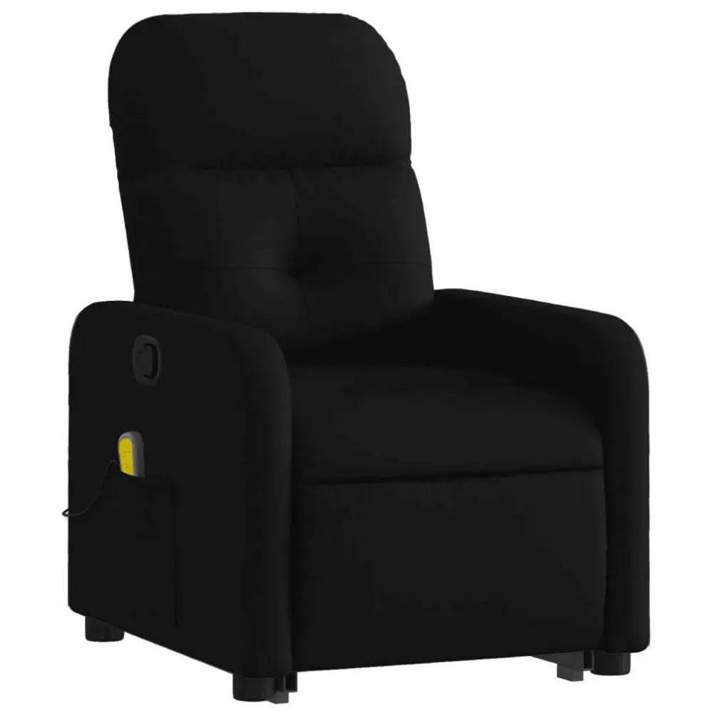 Unleash Maximum Relaxation: Black Massage Recliner! - Estalios