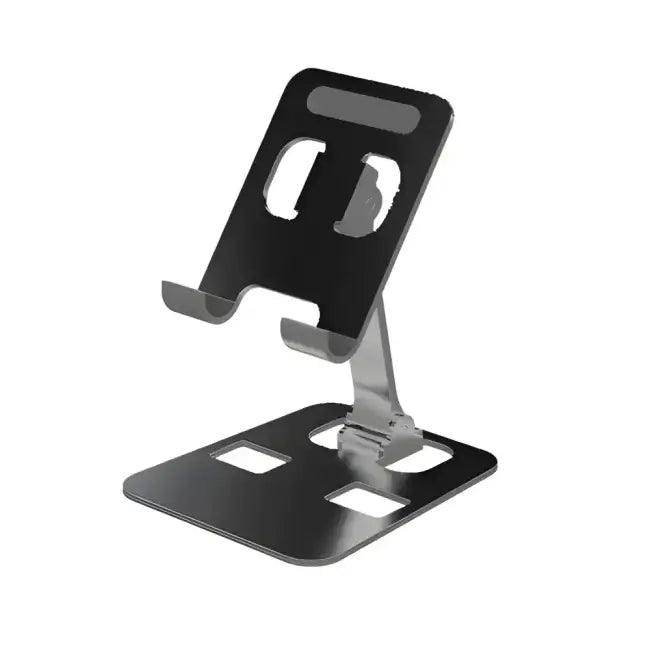 Modern Gold and Silver Aluminum Stand for Stylish Viewing - Estalios