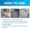 Washing Machine Cleaner Drum Liner Dirt Cleaning Sheet - Estalios