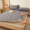 Waterproof Mattress Topper with Elastic Band Quilted Protector Pad Bedspread Winter Mattress Cover for Single/Double Bed 140/160 - Estalios