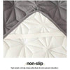 Waterproof Mattress Topper with Elastic Band Quilted Protector Pad Bedspread Winter Mattress Cover for Single/Double Bed 140/160 - Estalios
