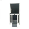 Weatherproof Wooden Outdoor Rabbit Hutch with Lockable Door - Estalios