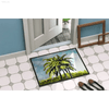 Welcome Guests with a Tropical Palm Tree Doormat! Bring the Breezy Vibes of the Tropics Right to your Doorstep with our Palm Tree Doormat. - Estalios