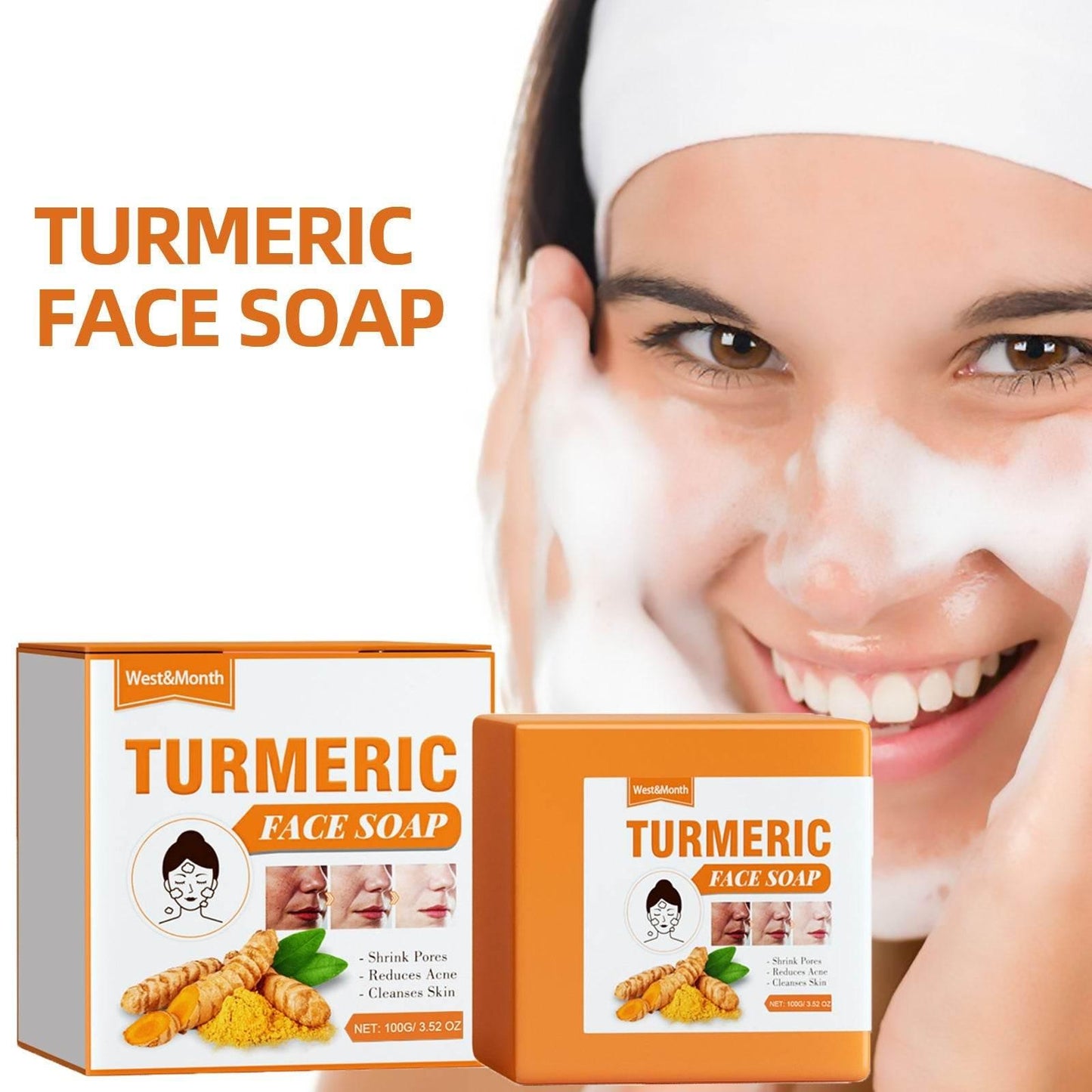 Turmeric Glow Up: Unleash Your Radiance! Turmeric Face Soap: Reveal Your Natural Glow Discover the secret to radiant, healthy skin - Estalios