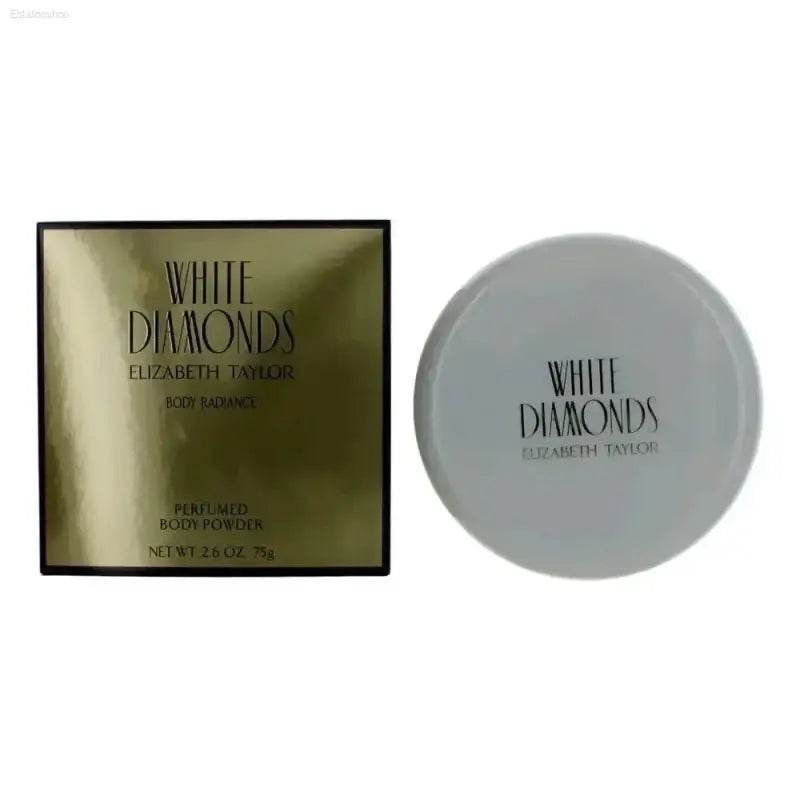 White Diamonds Perfumed Body Powder: Shimmer & Scent! Unleash your Inner Radiance with White Diamonds Perfumed Body Powder. this Luxurious Powder Dust - Estalios