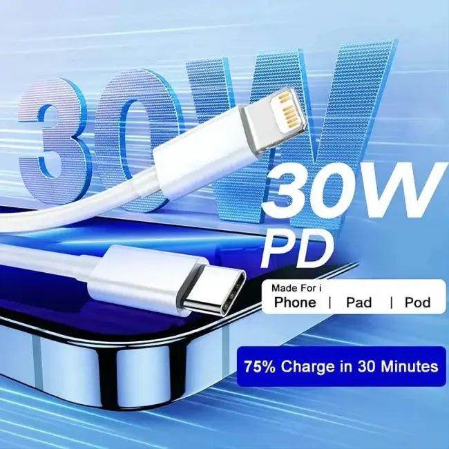 Supercharge Your Setup with Dual Lightning USB-C Cables - Estalios