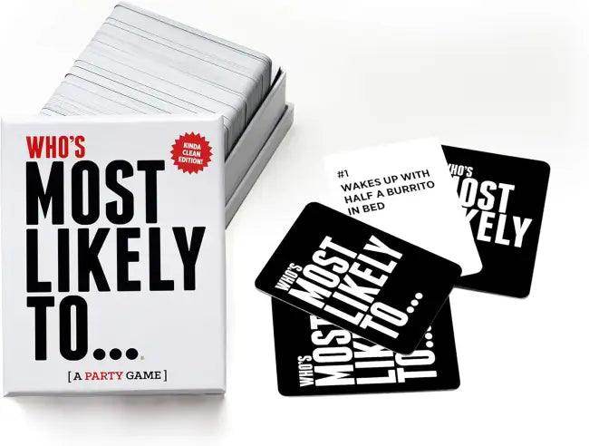 Who's Most Likely To... Kinda Clean Family Party Game - Estalios