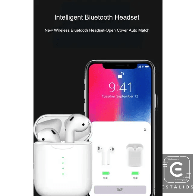 Smart Touch Wireless Earbuds with Sleek Charging Case - Estalios