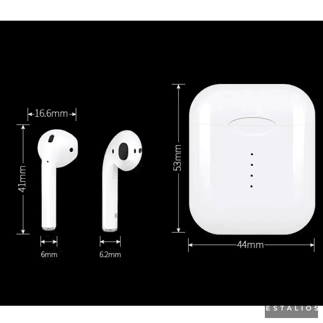 Smart Touch Wireless Earbuds with Sleek Charging Case - Estalios