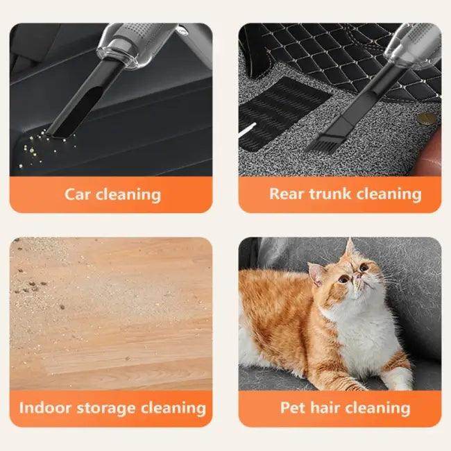 Unleash Ultimate Cleaning with Our Powerful Handheld Vacuum - Estalios