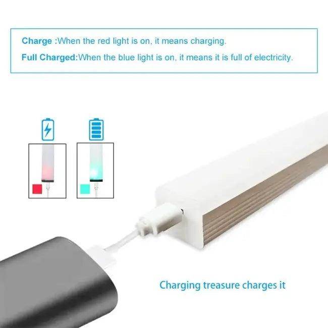 Wireless LED Night Light Bars with Motion Sensor Convenience - Estalios