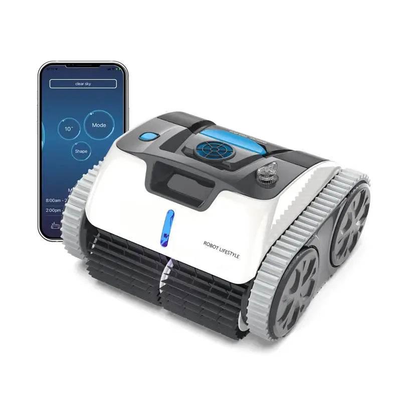 Wireless Robotic Swimming Pool Cleaner C1 with APP Control - Estalios