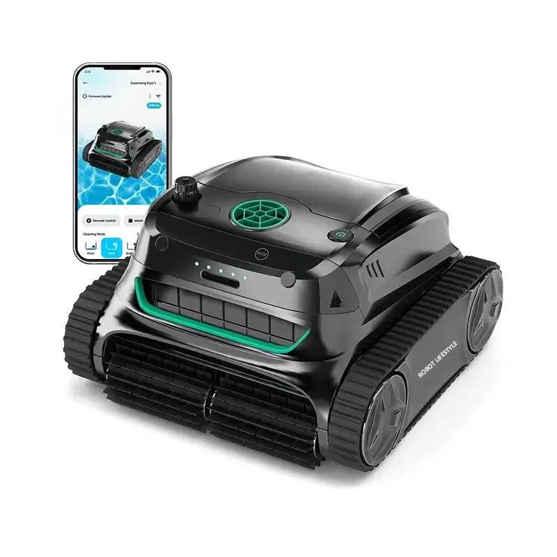 Wireless Robotic Swimming Pool Cleaner C1 with APP Control - Estalios