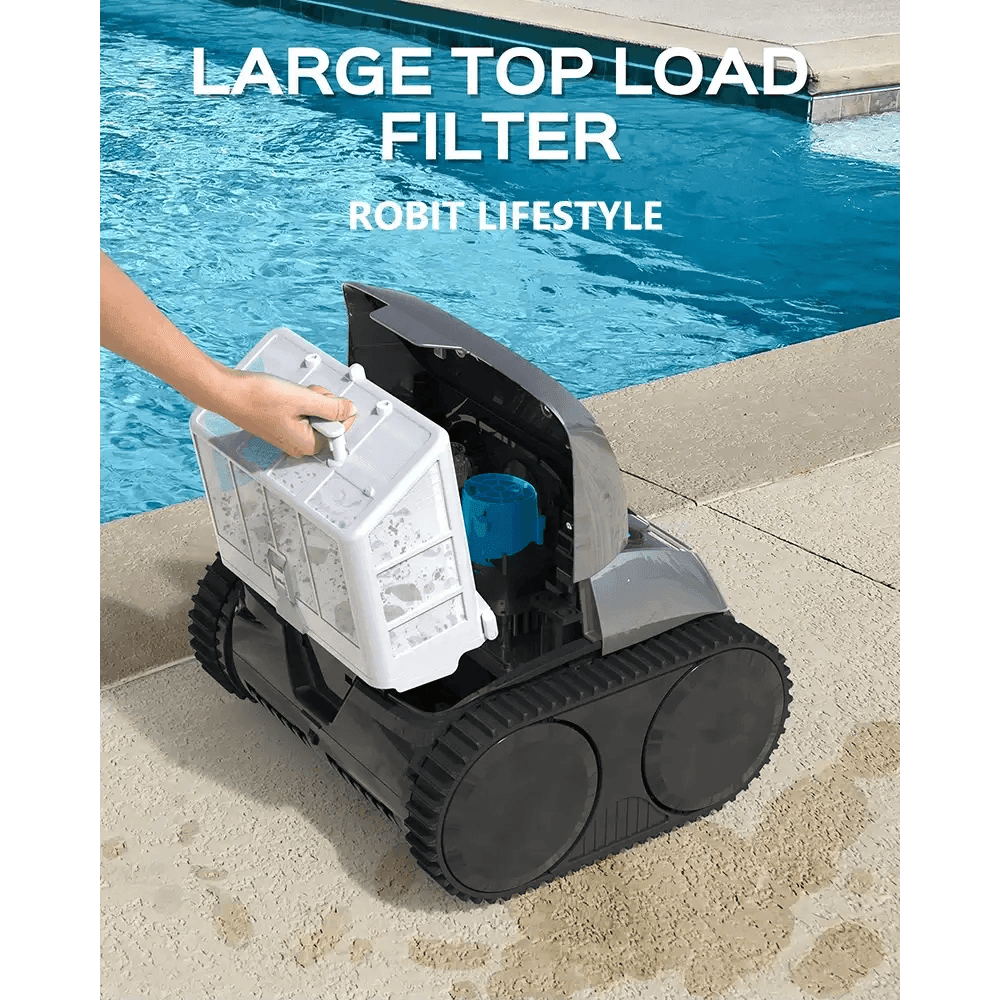 Wireless Robotic Swimming Pool Cleaner C1 with APP Control - Estalios