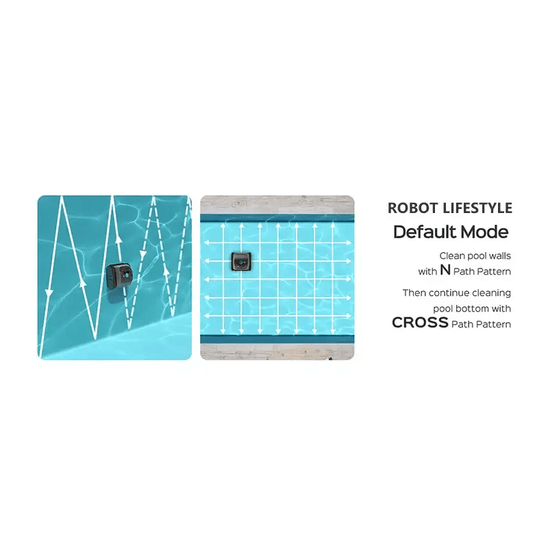 Wireless Robotic Swimming Pool Cleaner C1 with APP Control - Estalios