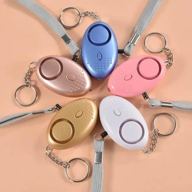 Colorful Personal Safety Alarm Keychain for Maximum Security - Estalios
