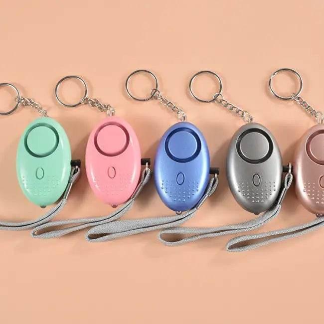 Colorful Personal Safety Alarm Keychain for Maximum Security - Estalios