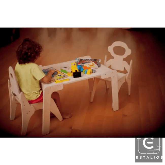 Adventure Awaits with the Wooden Monkey Table Set - Estalios