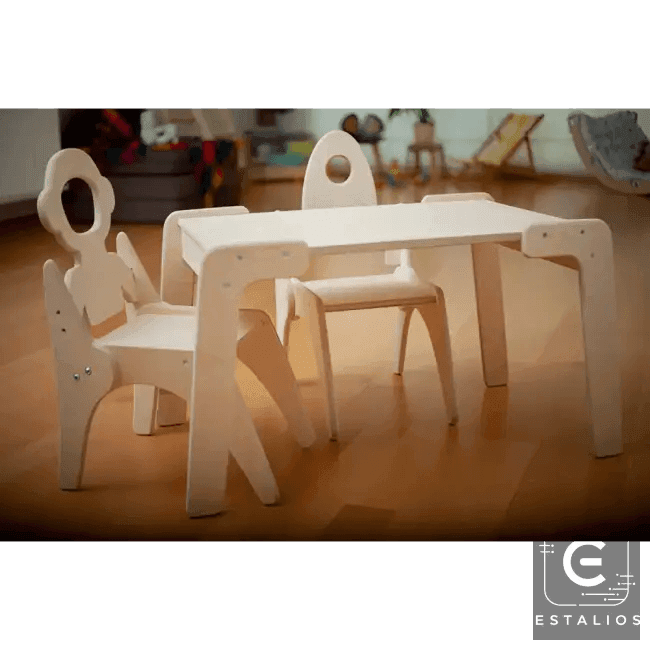 Adventure Awaits with the Wooden Monkey Table Set - Estalios