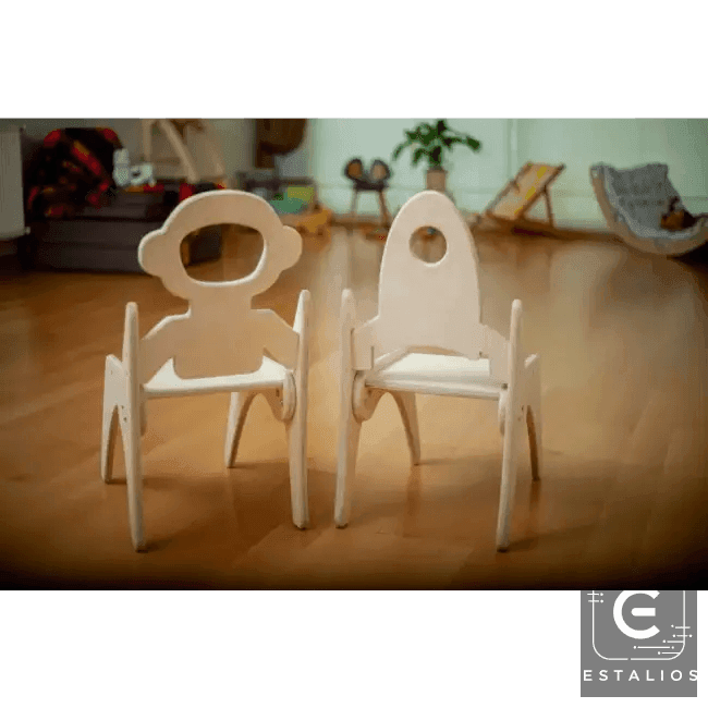 Adventure Awaits with the Wooden Monkey Table Set - Estalios