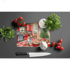 Woofin Good Christmas Cutting Board: Festive Kitchen Fun! Product Description: Deck the Halls and your Kitchen with our Festive Holiday Kitchen Scene Cutting Board! - Estalios