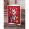 Woofing Holiday Cheer: Dog Christmas Cards! Spread Some Holiday Cheer with our Adorable Christmas Dog Cards! these Festive Greetings are Paw-fect for Sending Warm - Estalios