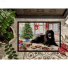 Woofing Wonderful Christmas Doormat: Deck the Halls! Get Ready to Welcome Guests with Festive Cheer with this Christmas-themed Dog Doormat! - Estalios