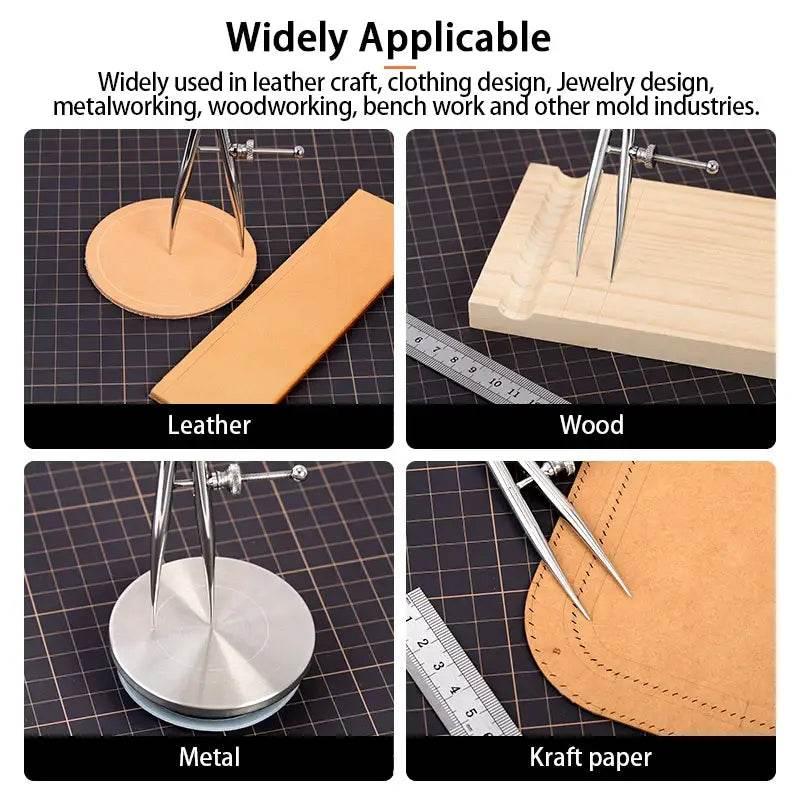 WUTA 304 Stainless Steel Wing Divider for Precision Crafting - Estalios