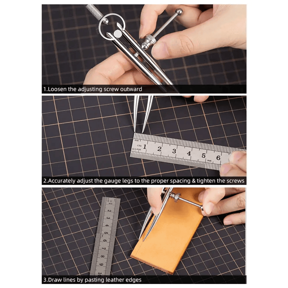 WUTA 304 Stainless Steel Wing Divider for Precision Crafting - Estalios