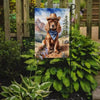 Yeehaw! Cowboy Dog Garden Flag: Unleash the Wild West! Howdy Partner! Spruce Up your Yard with this Adorable Watercolor Dog Garden Flag Featuring - Estalios