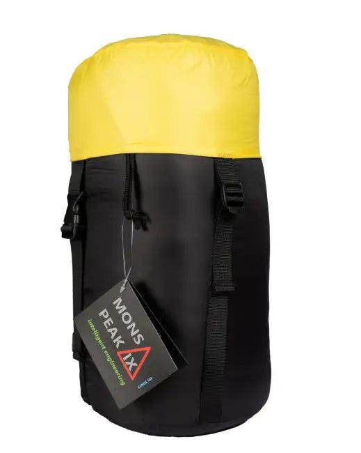Yellow and Black Sleeping Bag for Cozy Outdoor Comfort - Estalios