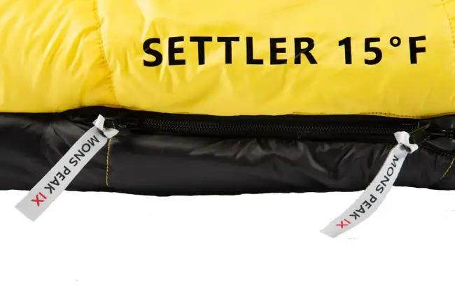 Yellow and Black Sleeping Bag for Cozy Outdoor Comfort - Estalios