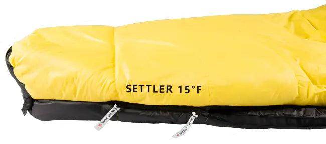 Yellow and Black Sleeping Bag for Cozy Outdoor Comfort - Estalios