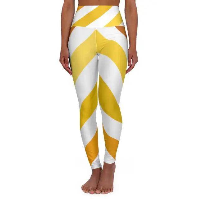 Dazzling Striped Leggings for Bold Style Moments - Estalios