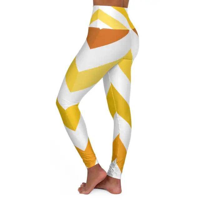 Dazzling Striped Leggings for Bold Style Moments - Estalios