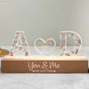 You & Me We Got This Custom Name LED Night Light Gift - Estalios
