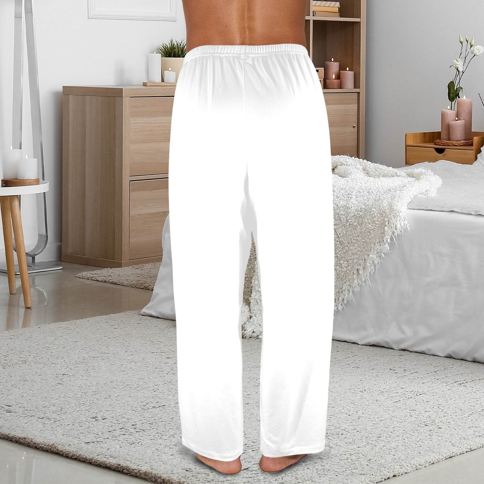 Men's Pajama Trousers without Pockets Made In USA Ships to USA Only - Estalios