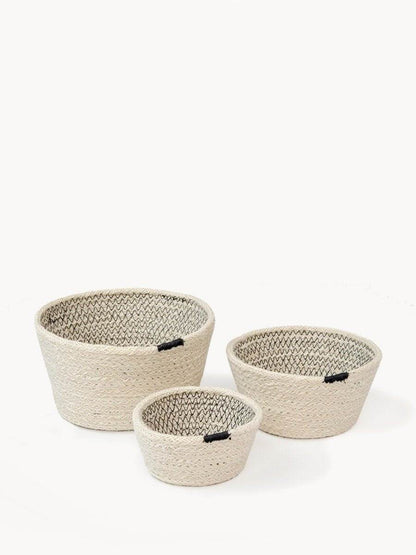 Amari Bowl - Black (Set of 3) - Estalios