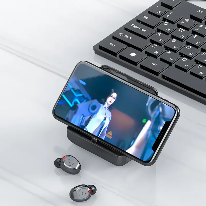 Auriculares Bluetooth multifunción compatibles con banco de energía