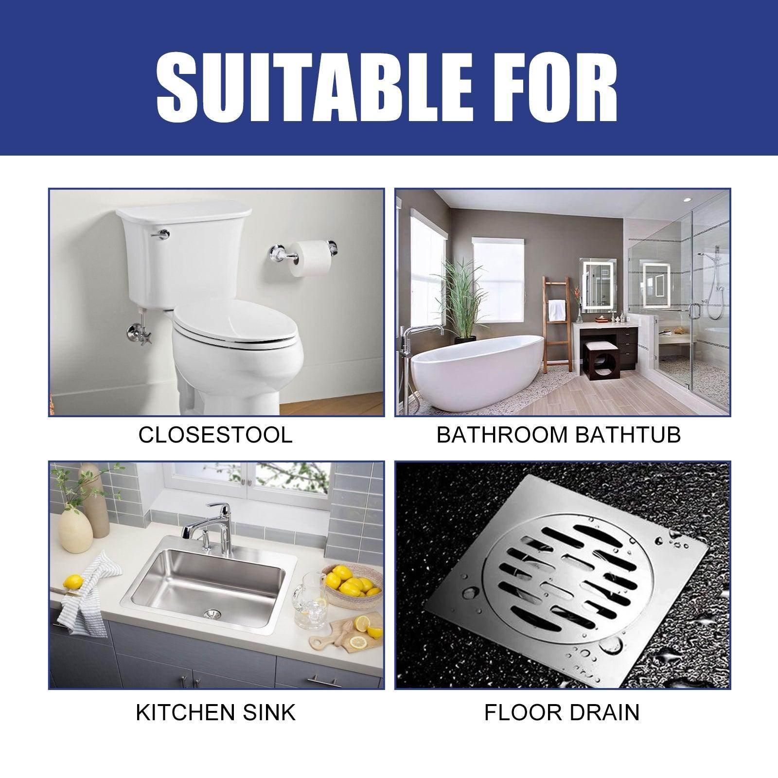 JUE-FISH Drain Gel Pipe Unclogger for Kitchen and Bathroom - Estalios
