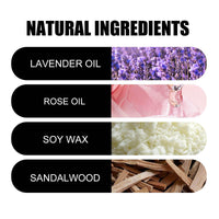 Candle Aromatherapy Gift for Romantic Home Fragrance - Estalios