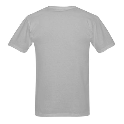 Men Heavy Cotton T-Shirt Front Print Made in USA - Estalios