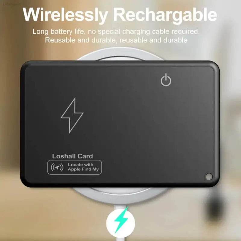 1-10pcs Wallet Tracker Card Wireless Charging Tracking Location Gps Locator Smart Tag for Iphone Apple Device Find My Airtag - Estalios