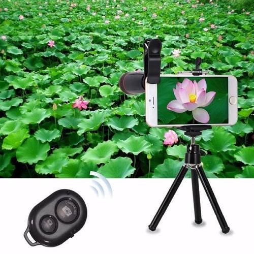Ultimate Smartphone Camera Lens Kit with Tripod and Remote Shutter for Aspiring Photographers