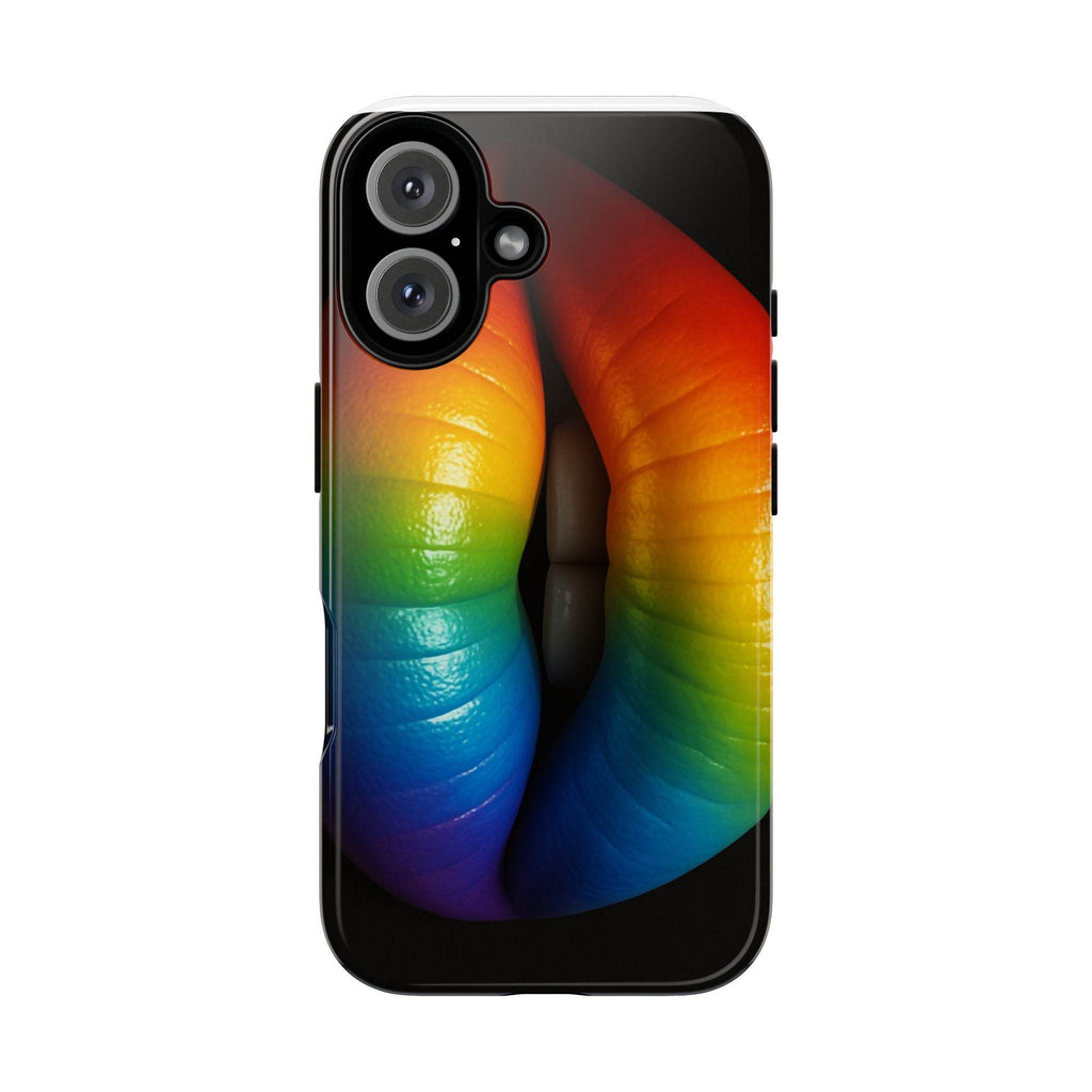 Rainbow Lips Phone Case - Tough Cover for LGBTQ+ Pride - Estalios