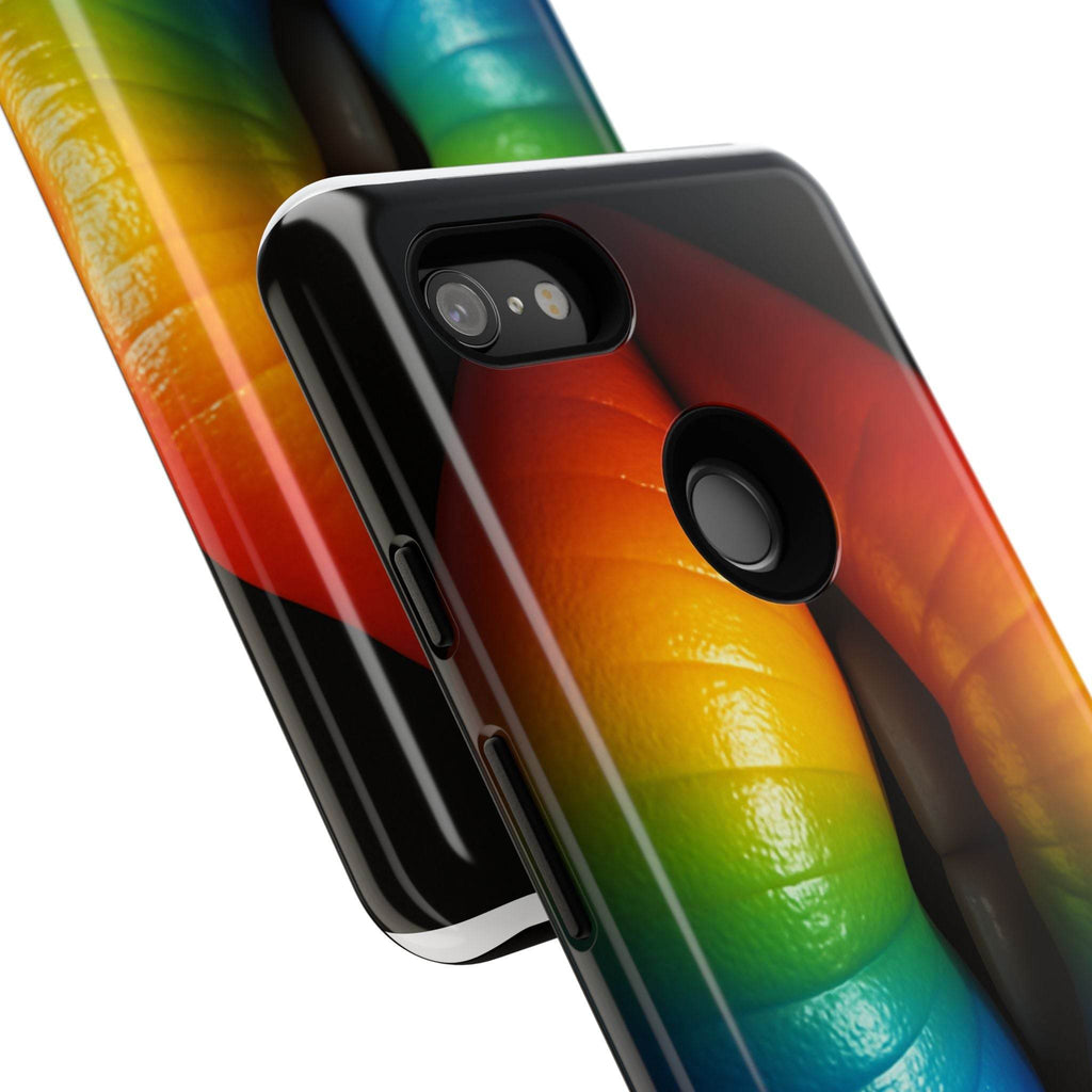 Rainbow Lips Phone Case - Tough Cover for LGBTQ+ Pride - Estalios