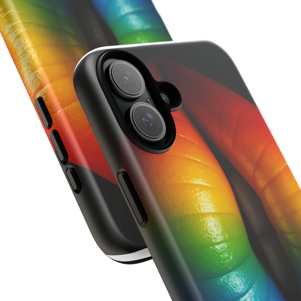 Rainbow Lips Phone Case - Tough Cover for LGBTQ+ Pride - Estalios