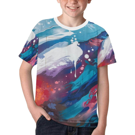 Kids' All Over Print T-shirt(ModelT65) for Comfort and Fun - Estalios
