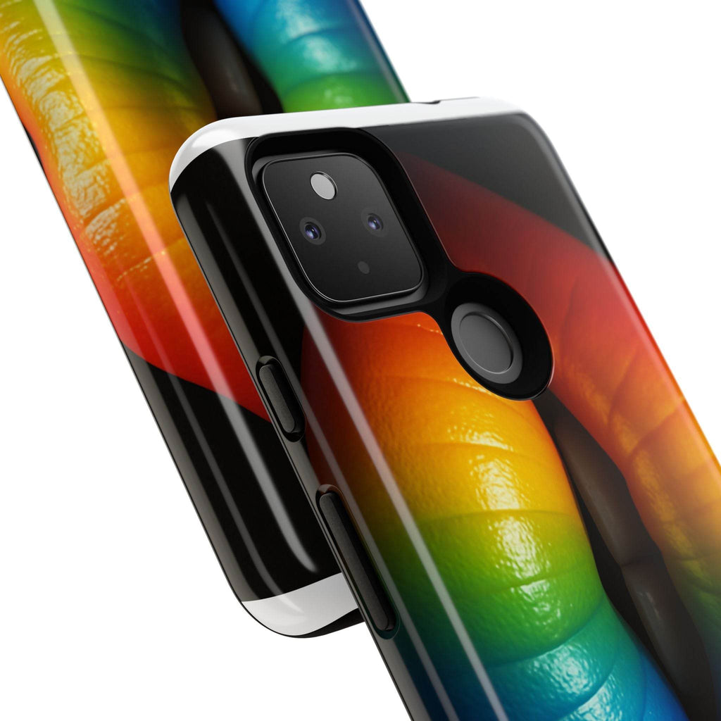 Rainbow Lips Phone Case - Tough Cover for LGBTQ+ Pride - Estalios
