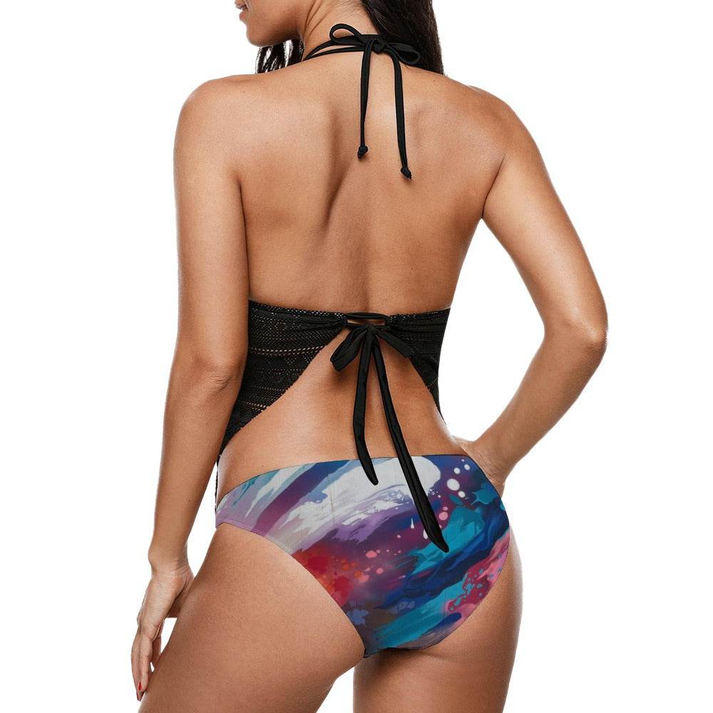 Sexy Sling Bikini Swimsuit for Flattering Beach Style - Estalios